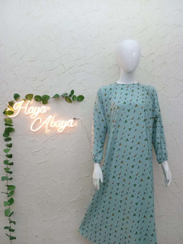 Premium Quality Printed Abaya