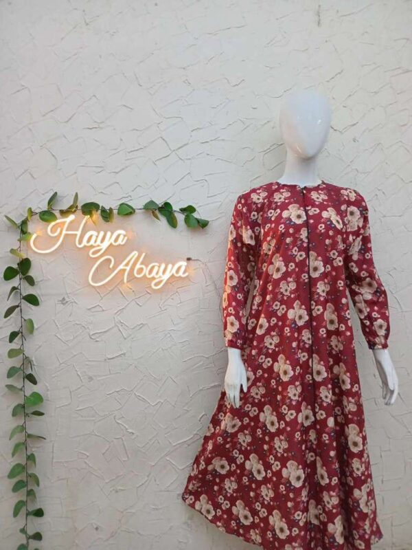 Premium Quality Printed Abaya